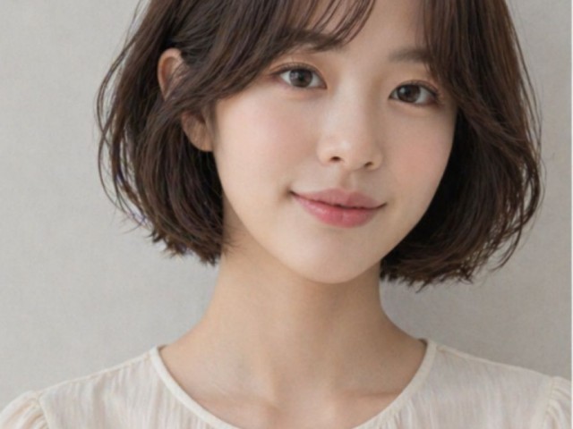 보브컷 볼륨매직펌