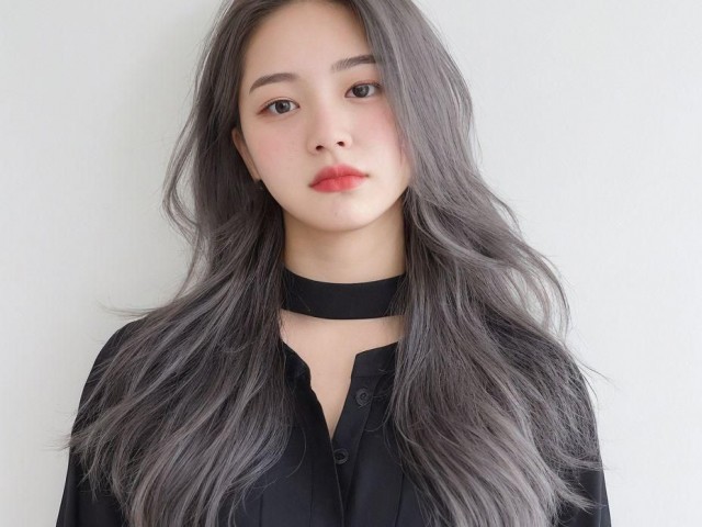 성신여대 미용실 애쉬 그레이 레이어드컷 탈색