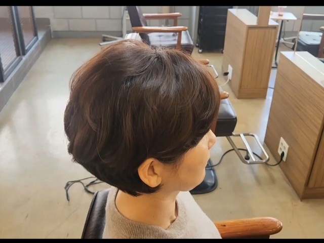 성신여대 미용실 마타헤어에서 보브컷 볼륨매직하신 고객님