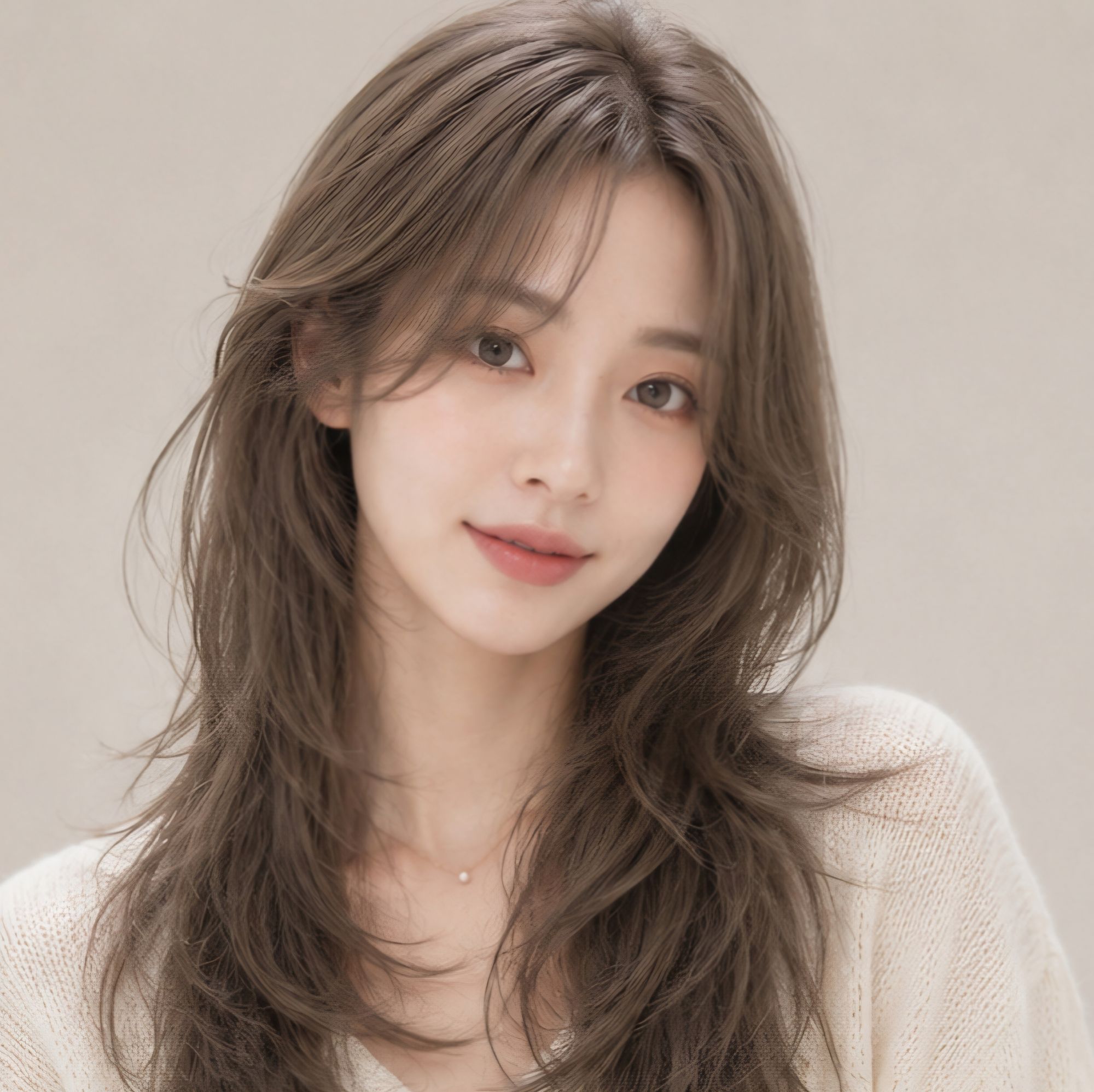✨ 롱레이어드컷 & 애쉬베이지컬러 인기 스타일 ✨