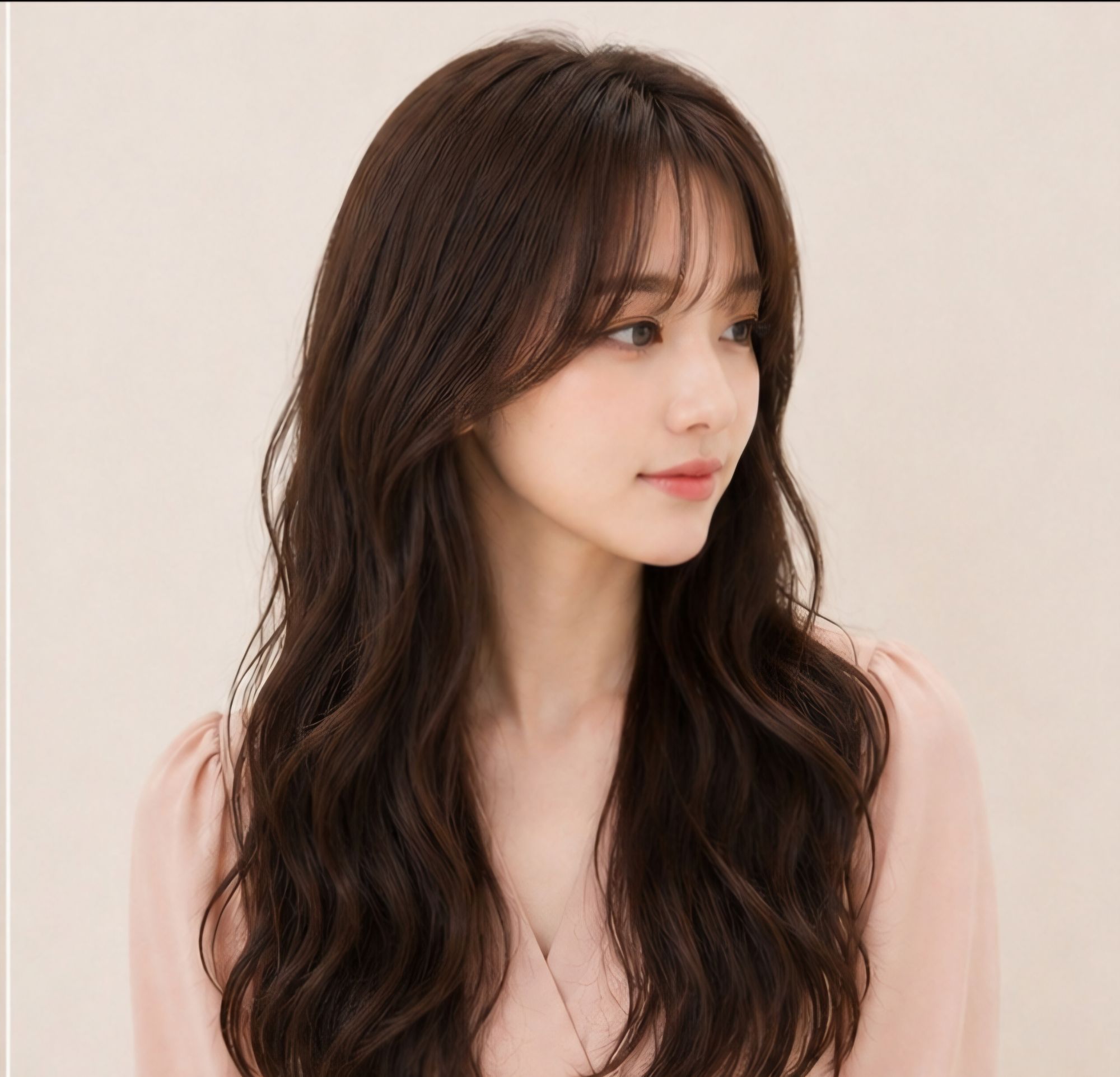 레이어드컷과함께한레이어드굵은s컬펌