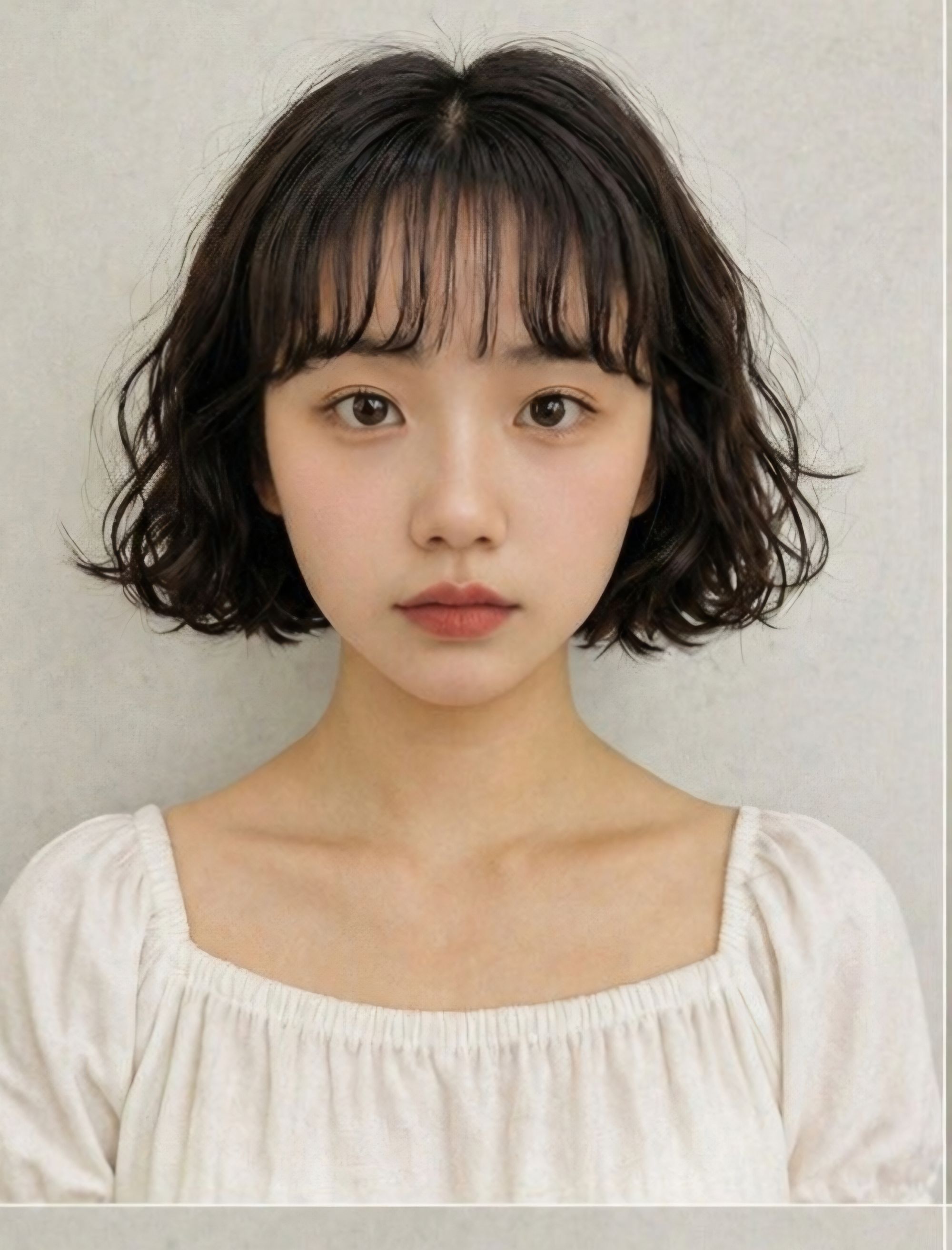 성신여대 미용실 단발펌