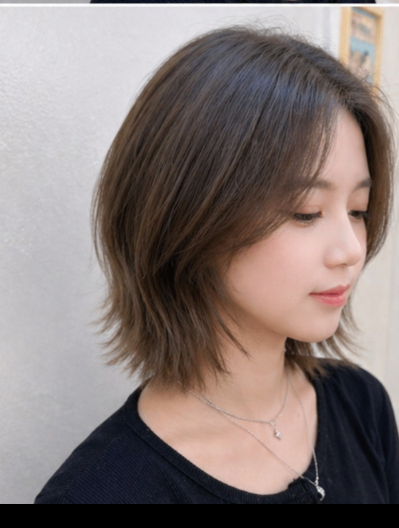 탈색머리스타일 애쉬브라운