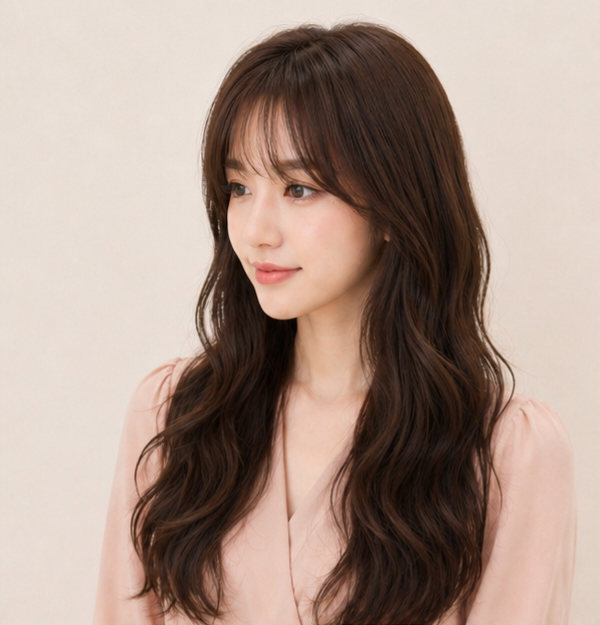 레이어드컷과 함께한 레이어드 굵은 s컬펌3