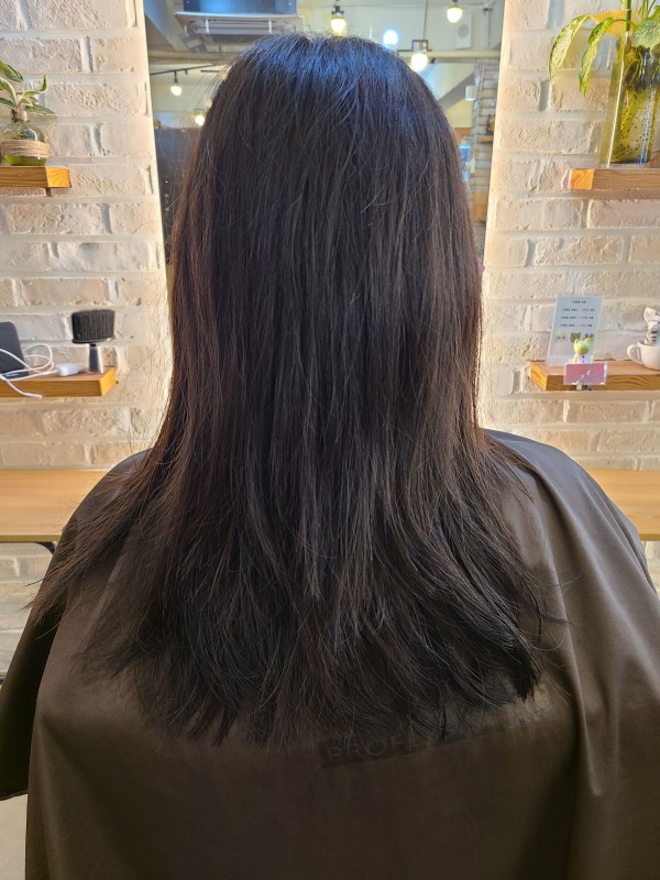 성신여대 미용실 중간길이 볼륨매직4