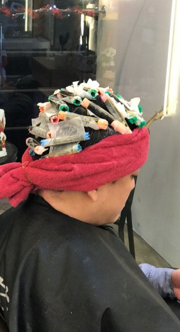 성신여대 미용실 리프컷과 리프펌5