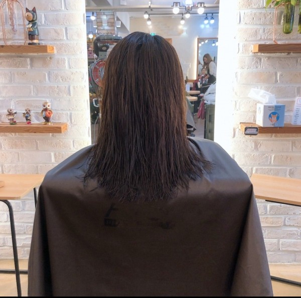 레이어드컷 웨이브펌 미디움헤어 여신머리 추천7