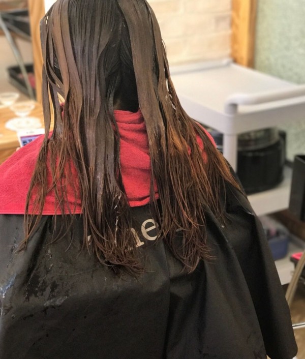 성신여대 미용실 러블림펌 시술중3