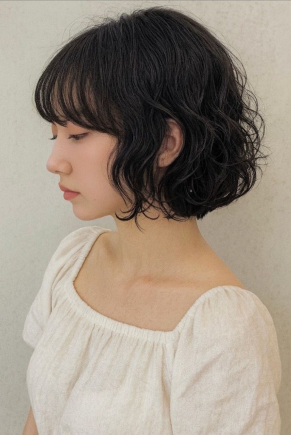 단발 빈티지펌5