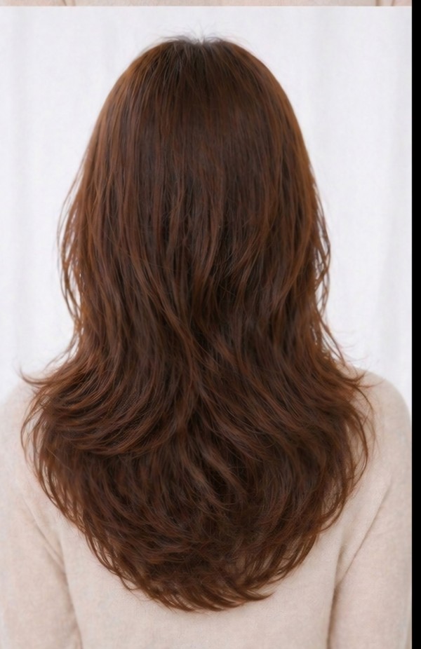 여리여리한 분위기 완성 레이어드 빌드펌 스타일5