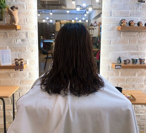 성신여대 미용실 레이어드컷과 함께한  레이어드c컬 스타일8