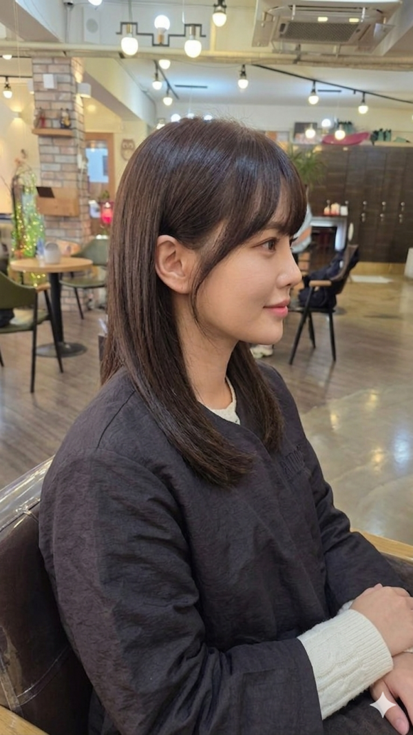 성신여대 미용실 중간길이 볼륨매직3