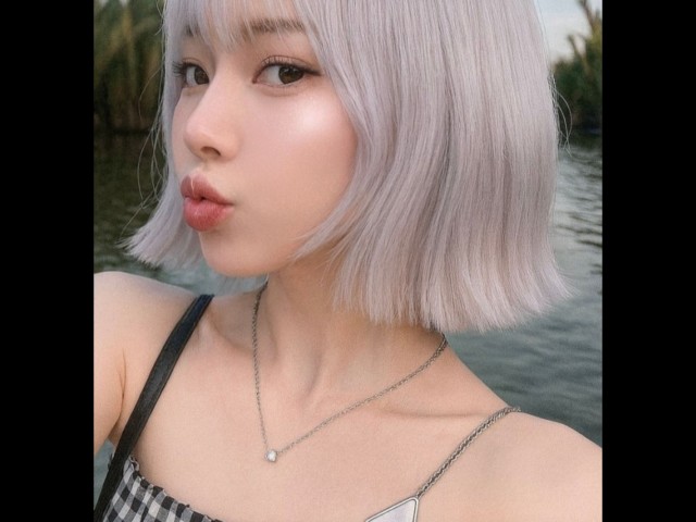 성신여대 미용실 백금발 애쉬블론드 컬러