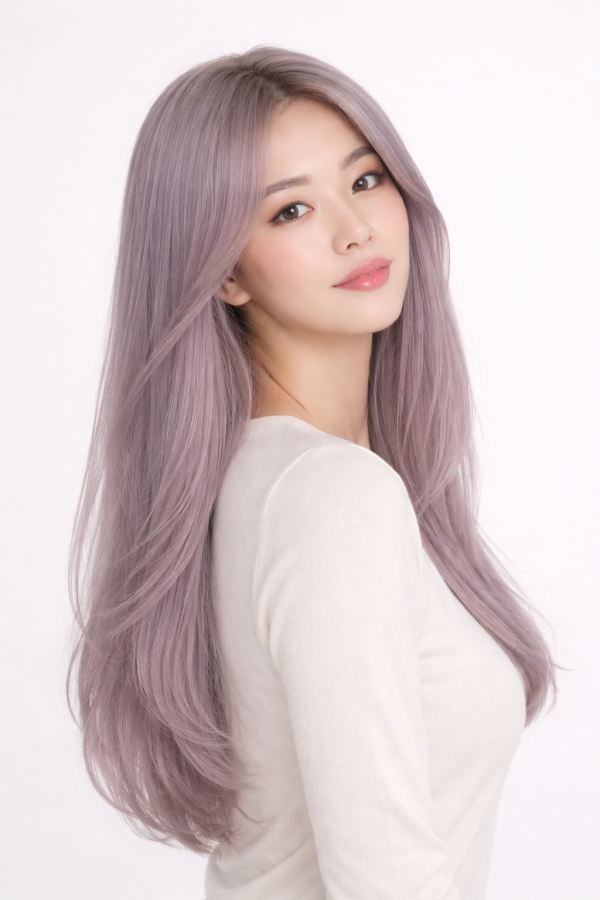 성신여대역 미용실 라벤더 애쉬컬러3