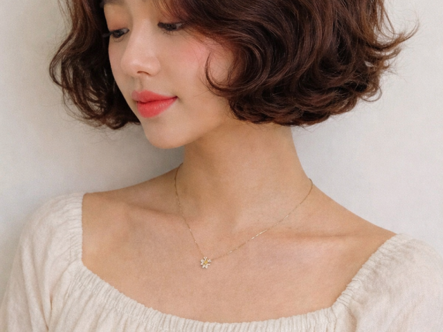 성신여대 미용실 단발펌