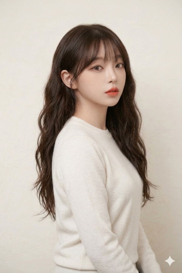 성신여대 미용실 히피펌 시술후 측면