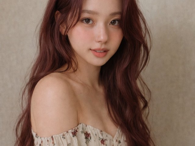 성신여대 미용실 레드와인 컬러