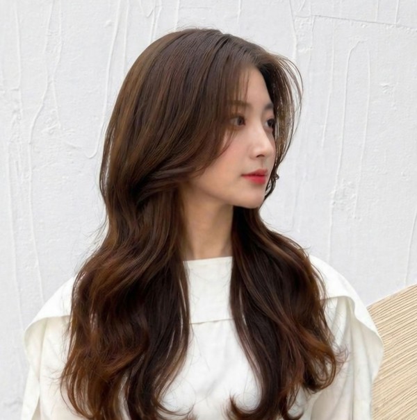 쵸코브라운 컬러염색1