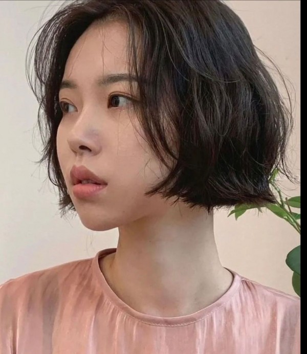 단발머리 테슬컷 텍스춰펌5