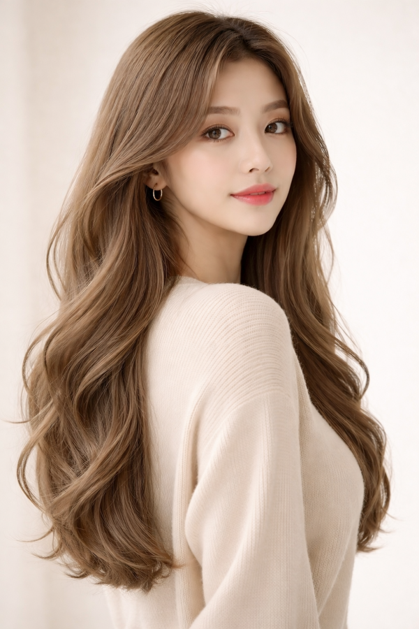 성신여대역 미용실 여성웨이브펌1