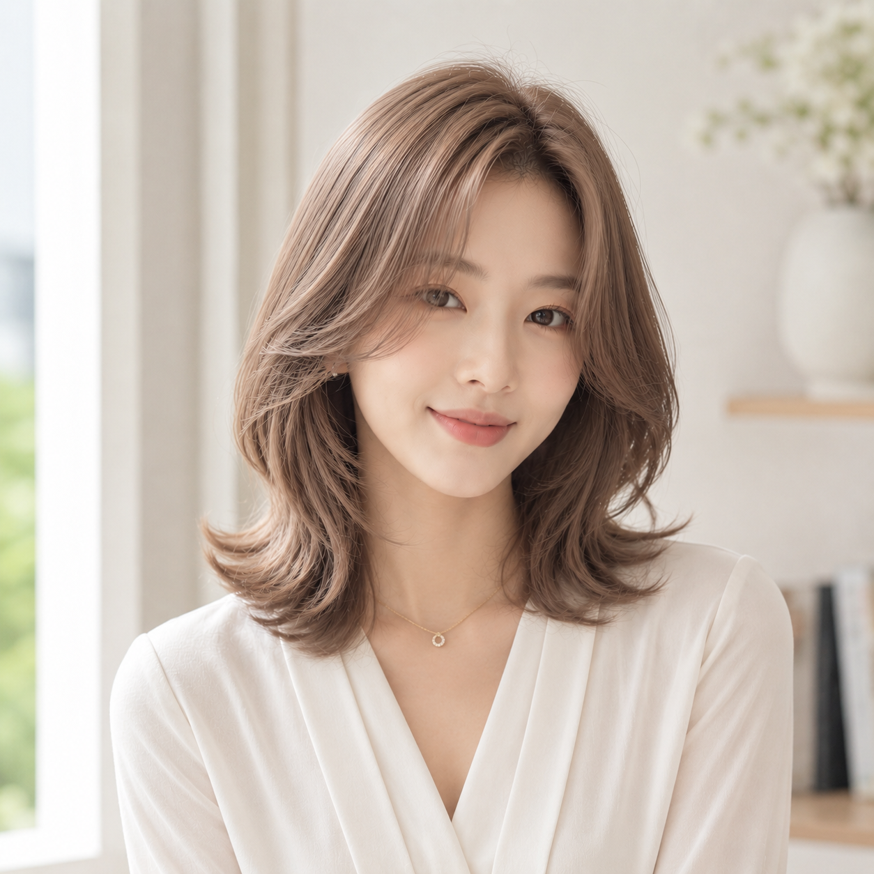 밀크티 베이지