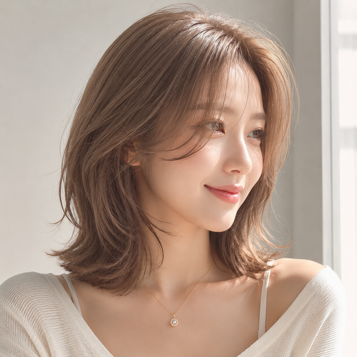 밀크티 베이지
