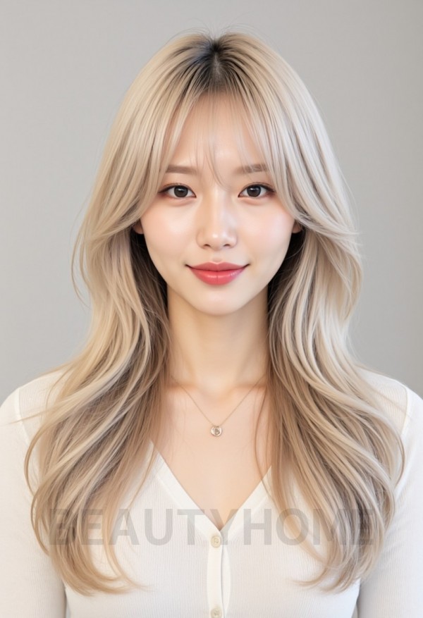 애쉬브라운 레이어드 긴머리