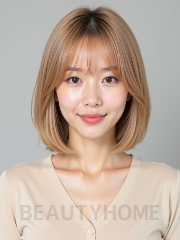 단발 보니펌 C컬