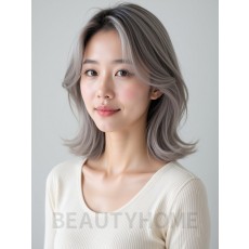 플리츠펌 C컬