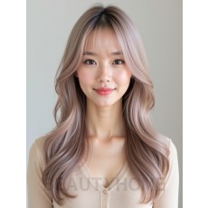 레이어드컷 시스루뱅