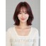 시스루뱅 레이어드 로즈브라운