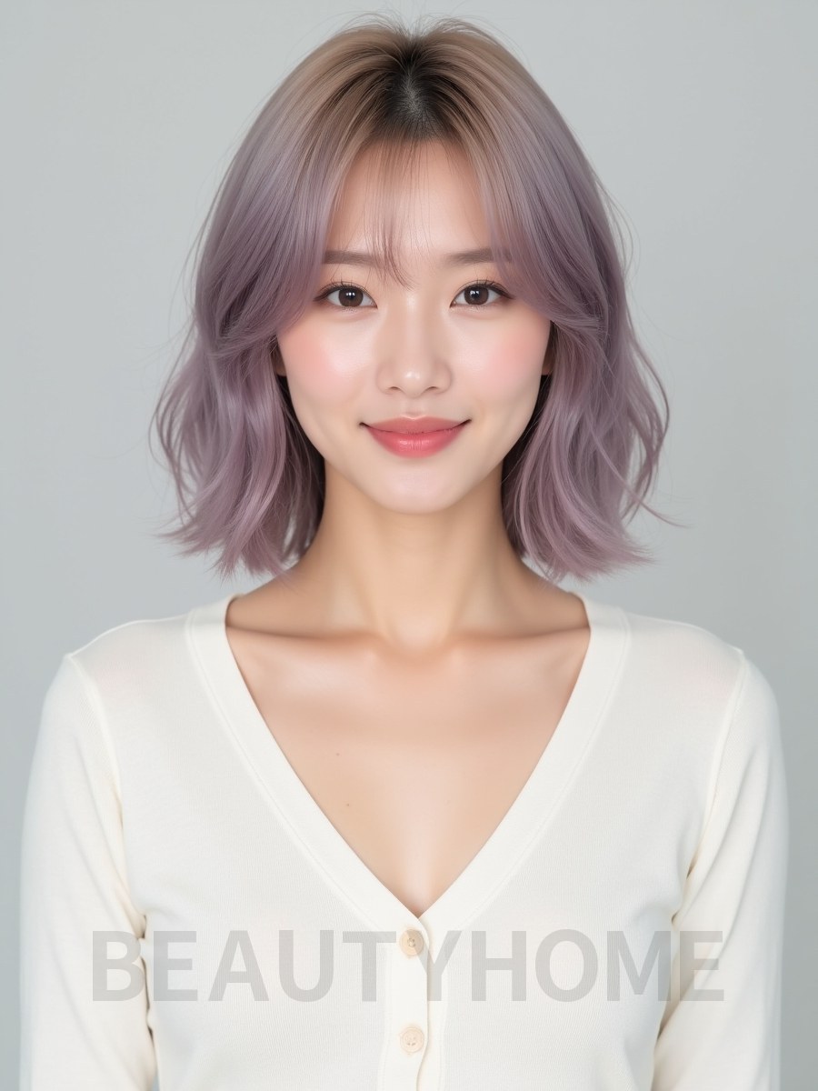 젤리펌 시스루뱅