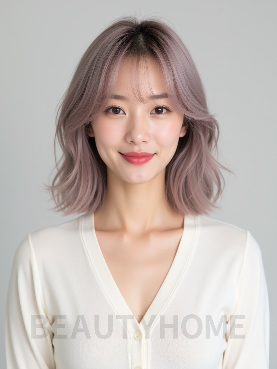 구름펌 시스루뱅