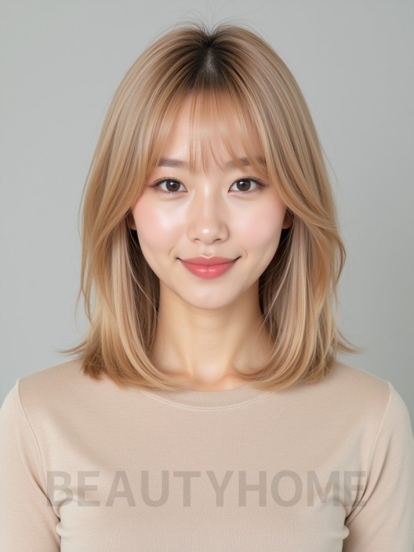 내추럴 레이어드 C컬 펌