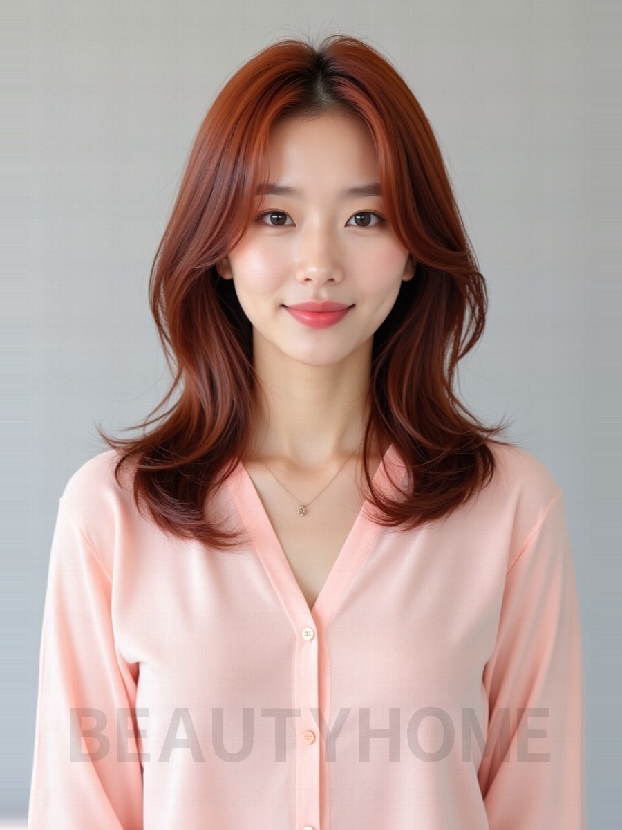 내추럴 에어 S컬 펌