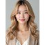 골든 블론드 시스루 레이어컷