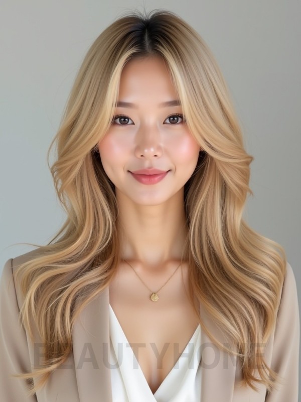 골든 블론드 언던 웨이브