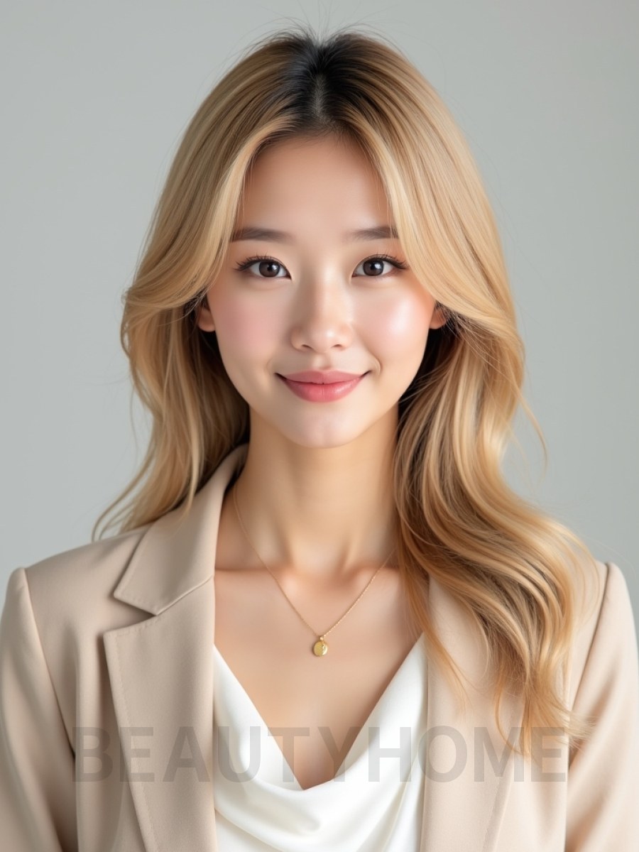 골든 블론드 미디엄 비치웨이브