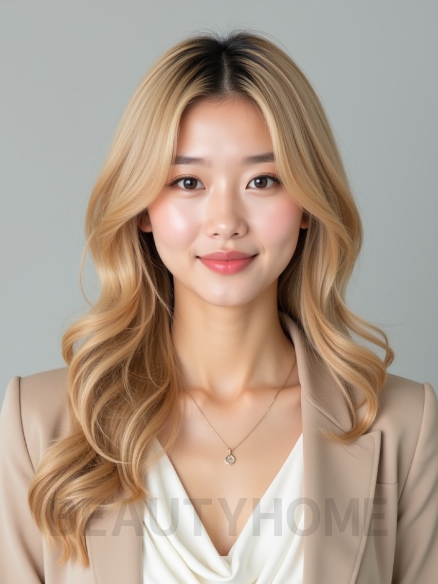 골든 블론드 핀컬 빈티지