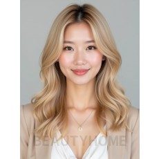 골든 블론드 세팅펌
