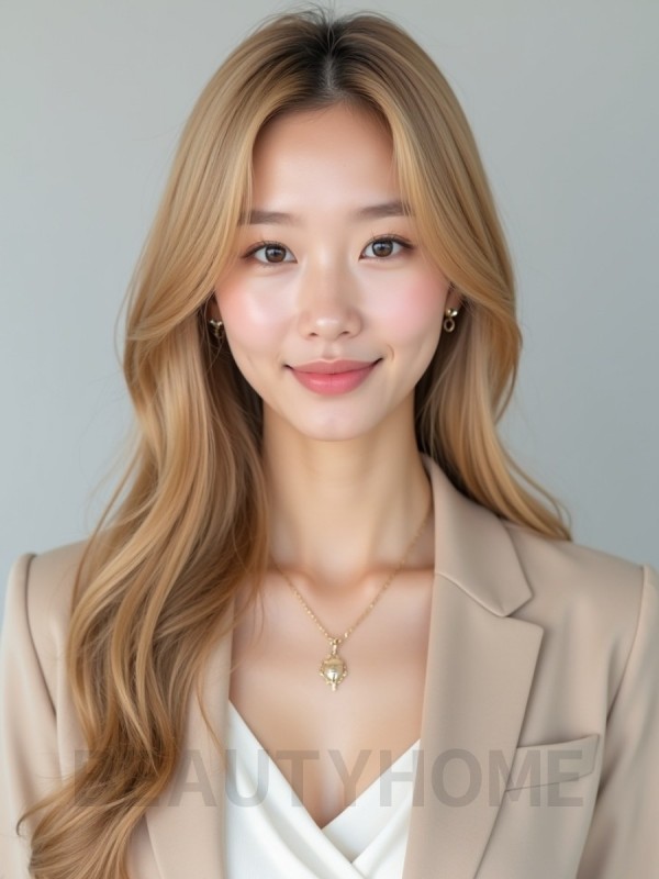 골든 블론드 보헤미안 롱