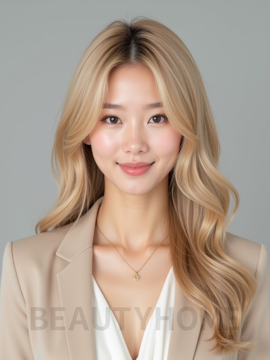 골든 블론드 더치 브레이드