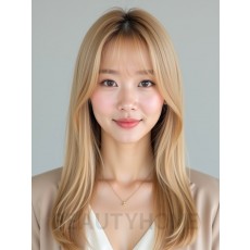 골든 블론드 슬릭 스트레이트