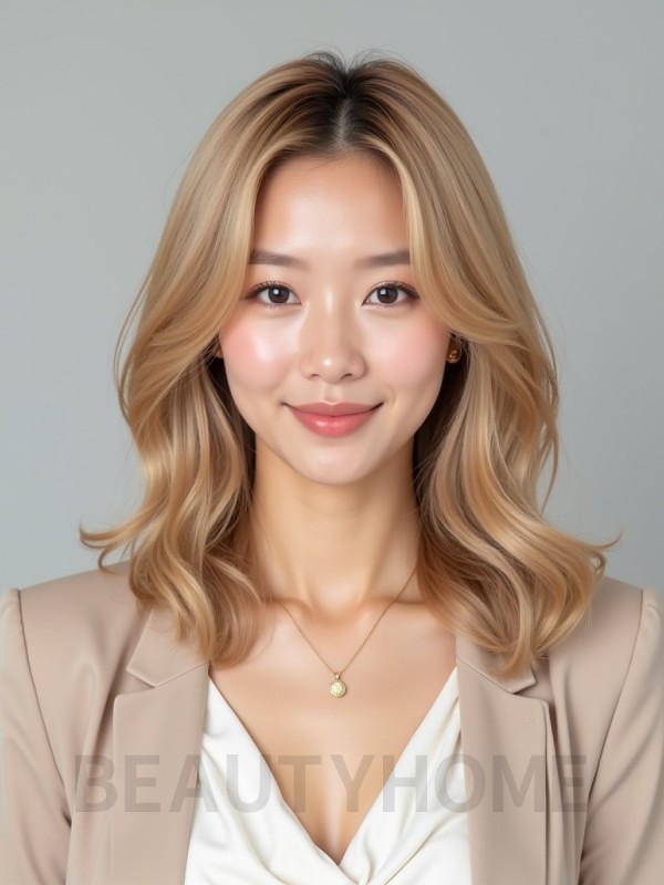 골든 블론드 미디엄 S컬
