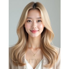 골든 블론드 글래스헤어
