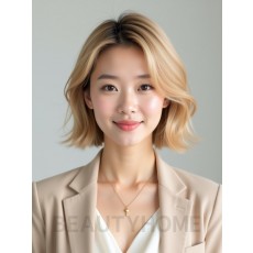 골든 블론드 숏 디스커넥트 레이어
