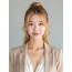 골든 블론드 하이 슬릭 포니