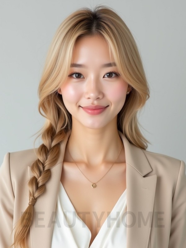 골든 블론드 포인트 브레이드
