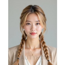 골든 블론드 복서 브레이드