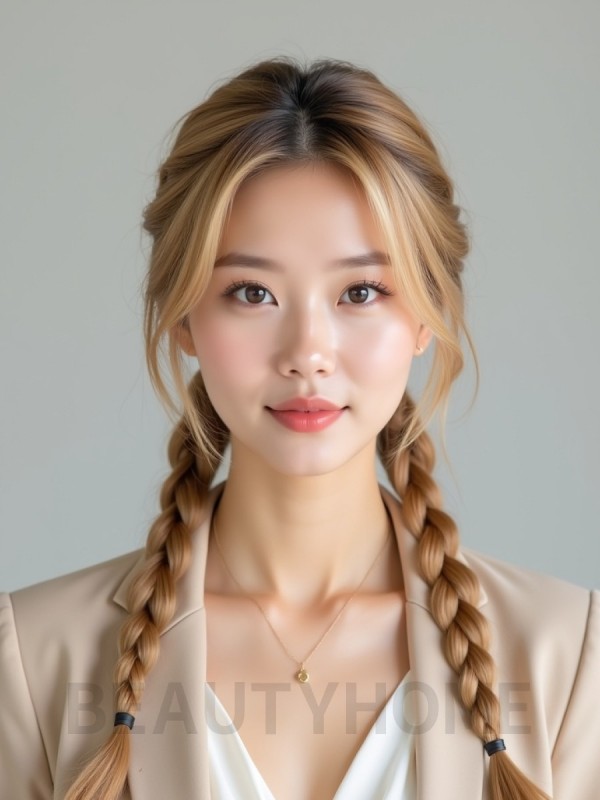 골든 블론드 복서 브레이드